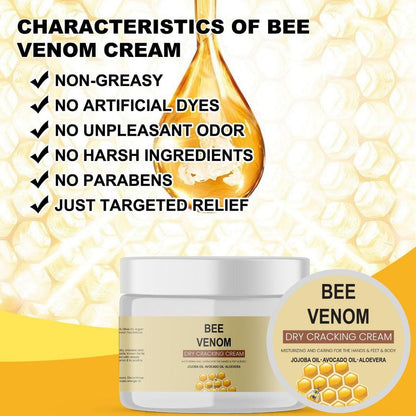 Bee Venom Dry Cracking Cream 100 gm Pack of 1
