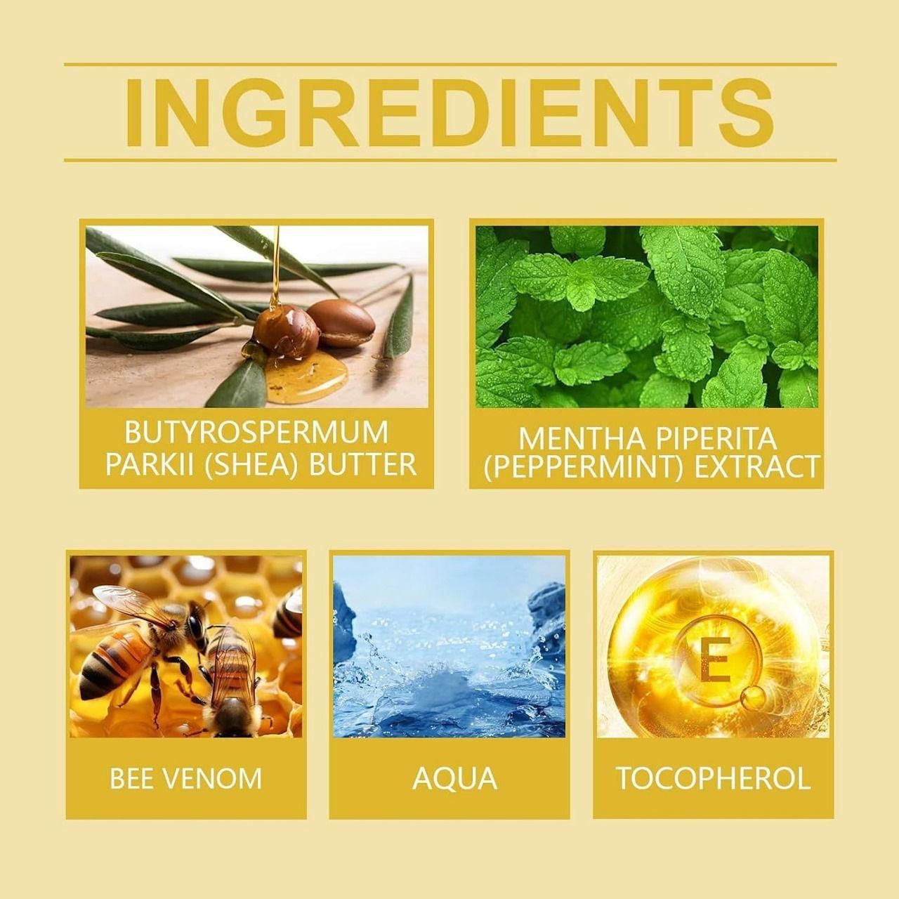 Bee Venom Dry Cracking Cream 100 gm Pack of 1